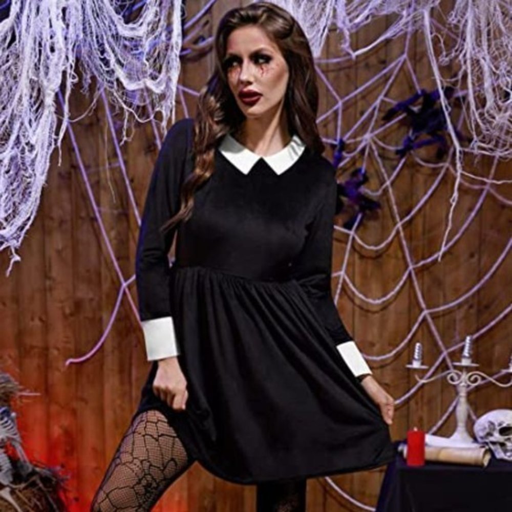 🖤 Wednesday Addams costume dress 🖤